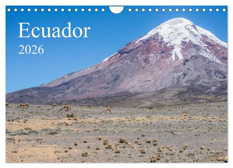 Produktbild: Ecuador (Wandkalender 2026 DIN A4 quer), CALVENDO Monatskalender