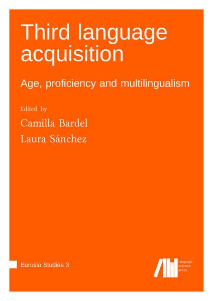 Produktbild: Third language acquisition: Age, proficiency and multilingualism