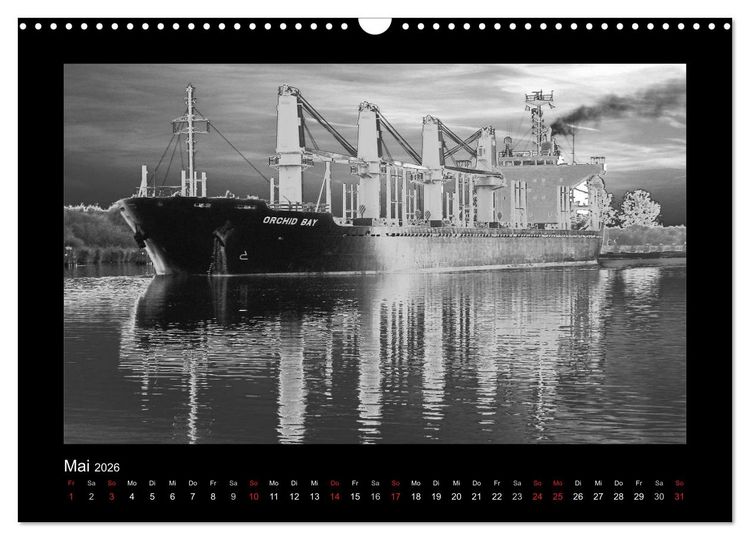 Produktbild: Schiffe anders (Wandkalender 2026 DIN A3 quer), CALVENDO Monatskalender