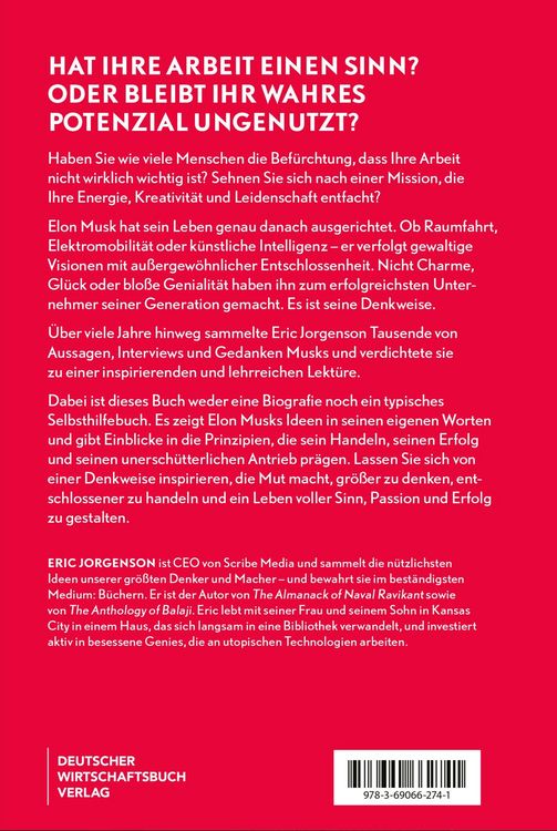 Produktbild: Der Almanach von Elon Musk