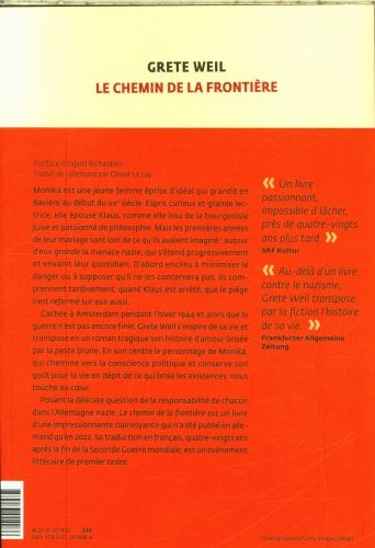 Produktbild: Le chemin de la fronti&egrave;re