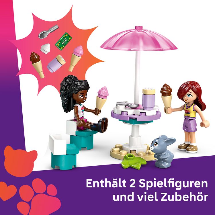 Produktbild: LEGO Friends Heartlake City Eiswagen, Spielzeug f&uuml;r Rollenspiele 42644