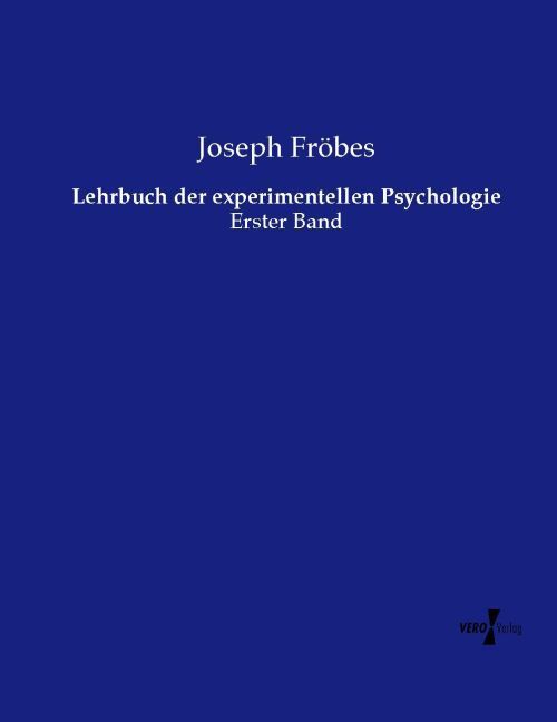 Produktbild: Lehrbuch der experimentellen Psychologie