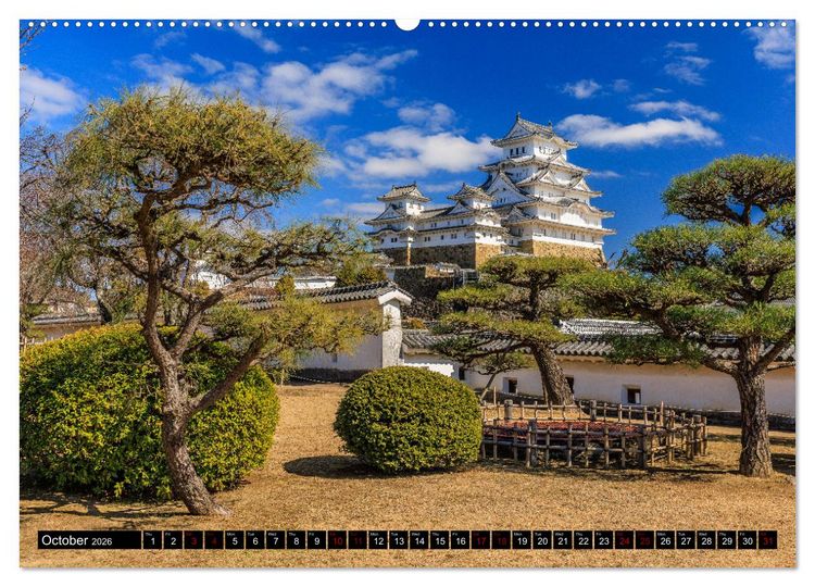 Produktbild: Japan - between tradition and modernity (High Quality Premium Wall Calendar 2026 DIN A2 landscape),CALVENDO 12 Month Wall Calendar