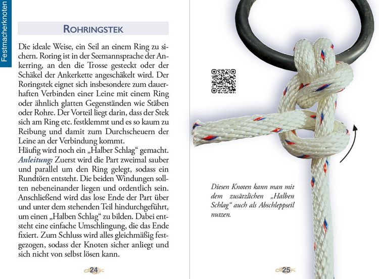 Produktbild: Das kleine Buch der Knoten, Schlaufen und Schlingen