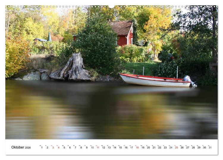 Produktbild: Bootsansichten (Wandkalender 2026 DIN A2 quer), CALVENDO Monatskalender