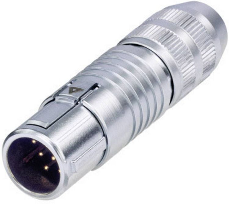 Neutrik MSCM12 Rundstecker Stecker, gerade Serie (Rundsteckverbinder ...