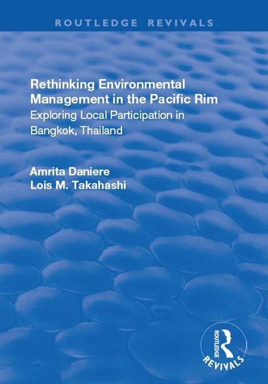 Produktbild: Rethinking Environmental Management in the Pacific Rim
