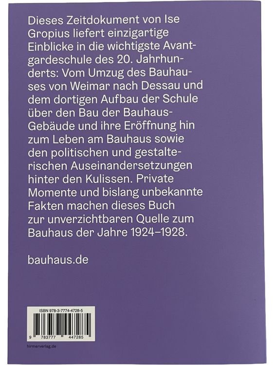Produktbild: Ise Gropius: Tagebuch 1924&ndash;1928
