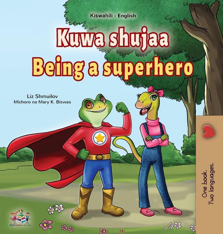 Produktbild: Being a Superhero (Swahili English Bilingual Children's Book)