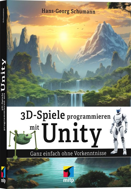 Produktbild: 3D-Spiele programmieren mit Unity