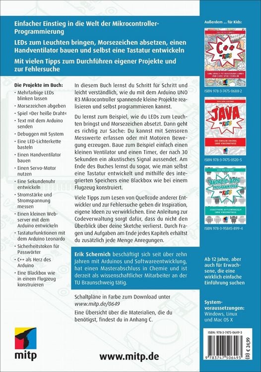 Produktbild: Arduino f&uuml;r Kids