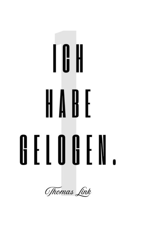 Produktbild: Ich habe gelogen.