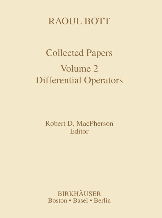 Produktbild: Raoul Bott: Collected Papers