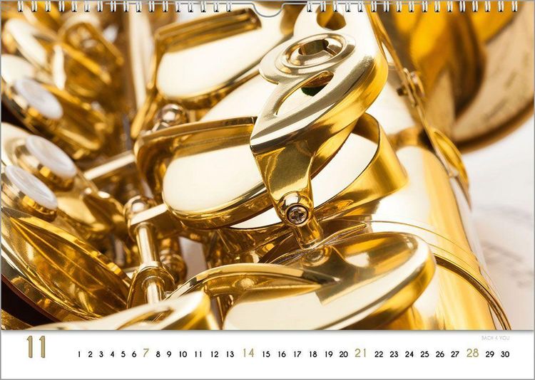 Produktbild: Blech-Instrumente &ndash; Musik-Kalender 2027, DIN A4
