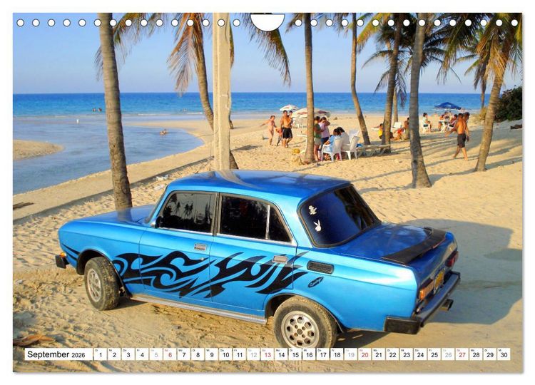 Produktbild: MOSKWITSCH - Auto-Legende der UdSSR (Wandkalender 2026 DIN A4 quer), CALVENDO Monatskalender