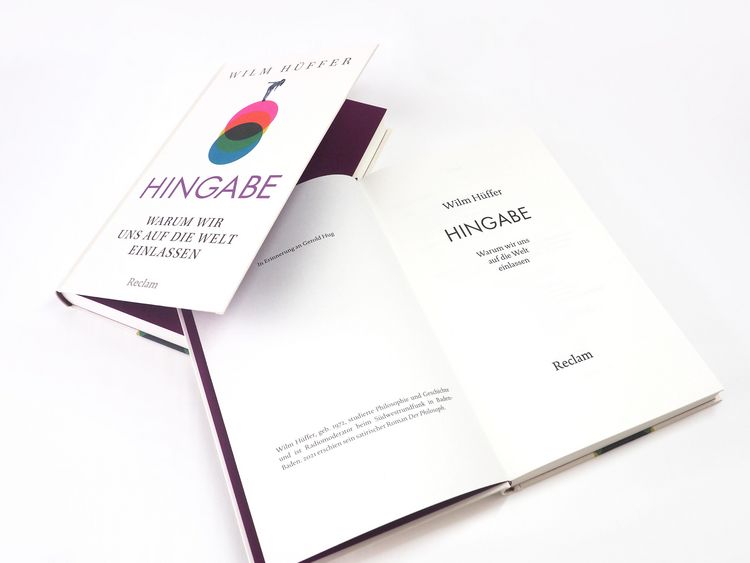 Produktbild: Hingabe. Warum wir uns auf die Welt einlassen