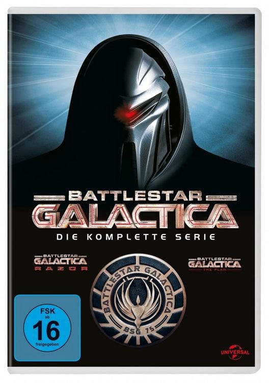 Battlestar Galactica - Season 1-4/Die komplette Serie [25 DVDs