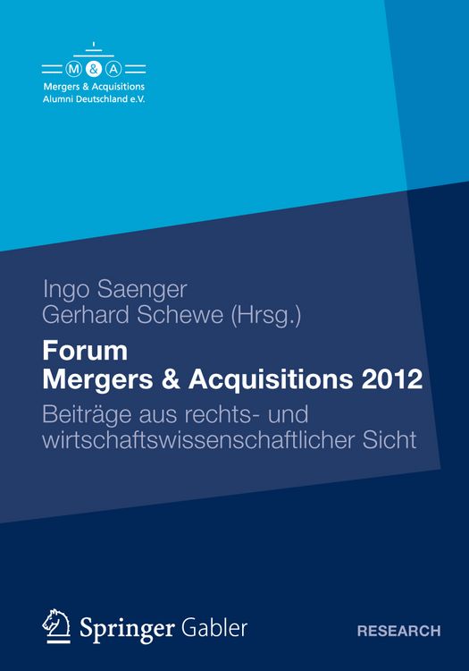Produktbild: Forum Mergers & Acquisitions 2012