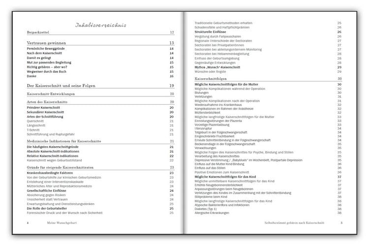 Produktbild: Meine Wunschgeburt - Selbstbestimmt geb&auml;ren nach Kaiserschnitt: Begleitbuch f&uuml;r Schwangere, ihre Partner und geburtshilfliche Fachpersonen