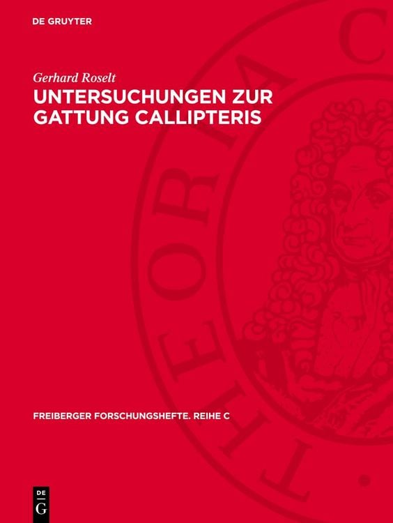 Produktbild: Untersuchungen zur Gattung Callipteris