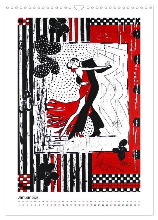 Produktbild: Hommage an die Superstars der Malerei - Atelier Zippo (Wandkalender 2026 DIN A3 hoch), CALVENDO Monatskalender