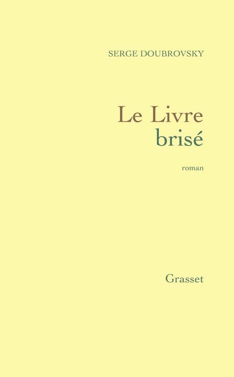Produktbild: Le livre bris&eacute;
