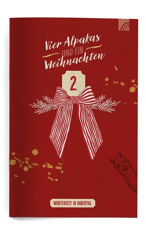 Produktbild: Vier Alpakas und ein Weihnachten: eine Adventskalendernovelle