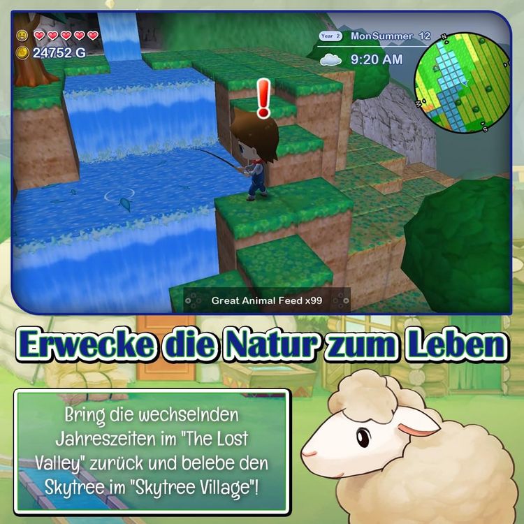 Produktbild: Harvest Moon - The Lost Valley & Skytree Village