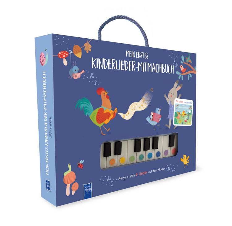 Produktbild: Mein erstes Kinderlieder-Mitmachbuch - Klavier