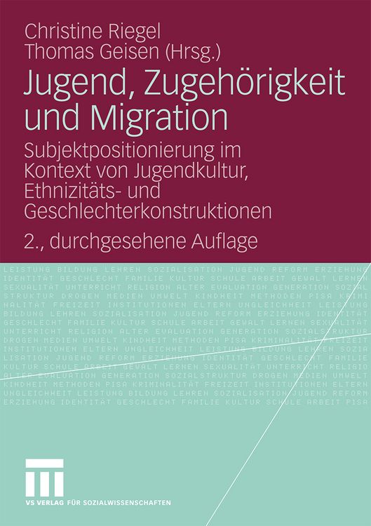 Produktbild: Jugend, Zugeh&ouml;rigkeit und Migration