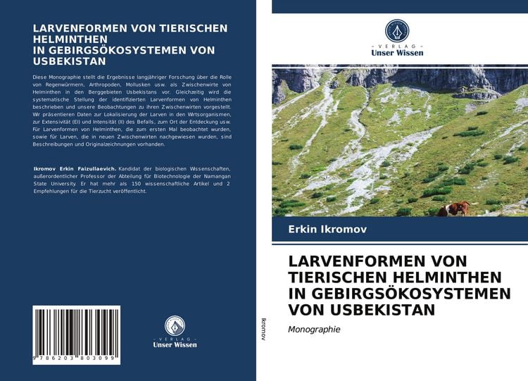 Produktbild: Larvenformen von Tierischen Helminthen in Gebirgs&ouml;kosystemen von Usbekistan