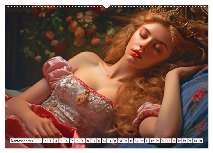 Produktbild: M&auml;rchenzauber - Verwunschene Welten (hochwertiger Premium Wandkalender 2026 DIN A2 quer), Kunstdruck in Hochglanz
