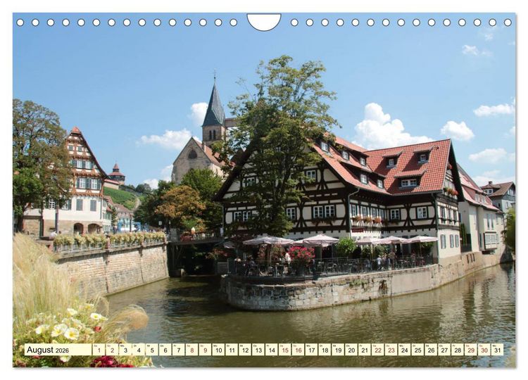 Produktbild: Sehenswertes im Schwaben-Land (Wandkalender 2026 DIN A4 quer), CALVENDO Monatskalender