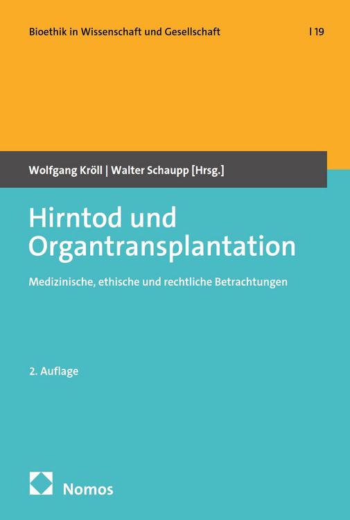 Produktbild: Hirntod und Organtransplantation