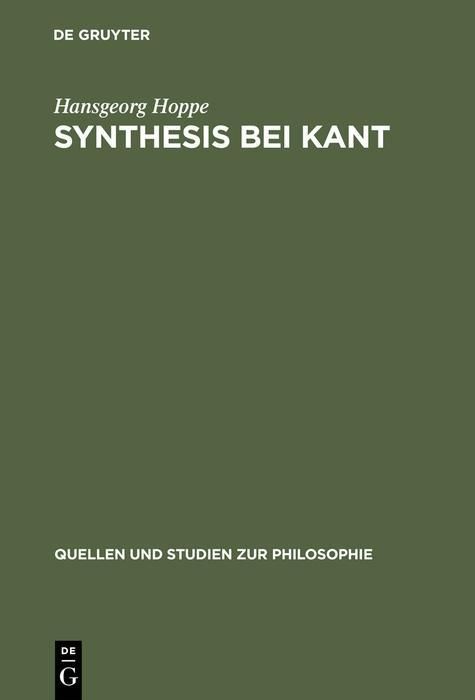 Produktbild: Synthesis bei Kant