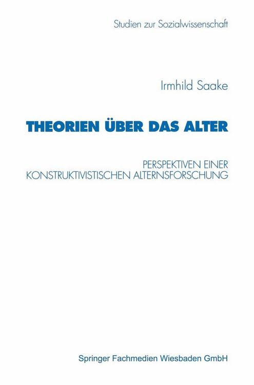 Produktbild: Theorien &uuml;ber das Alter