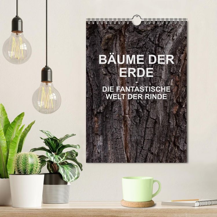 Produktbild: B&Auml;UME DER ERDE - DIE FANTASTISCHE WELT DER RINDE (Wandkalender 2026 DIN A4 hoch), CALVENDO Monatskalender