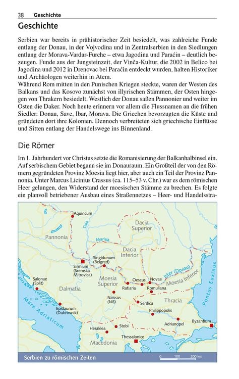 Produktbild: TRESCHER Reiseführer Serbien