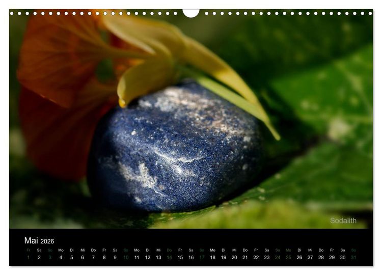 Produktbild: Edelsteine. Wunder der Natur (Wandkalender 2026 DIN A3 quer), CALVENDO Monatskalender