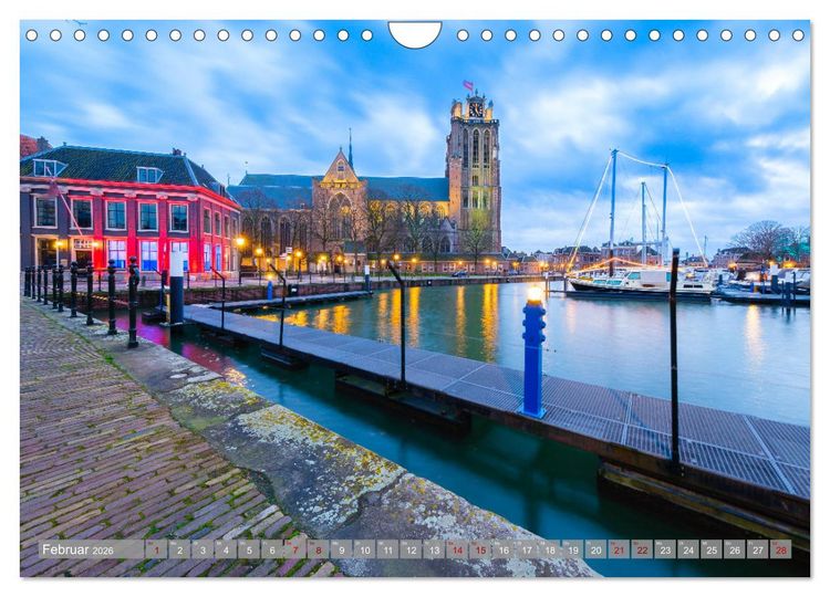 Produktbild: Ein Blick auf Dordrecht (Wandkalender 2026 DIN A4 quer), CALVENDO Monatskalender