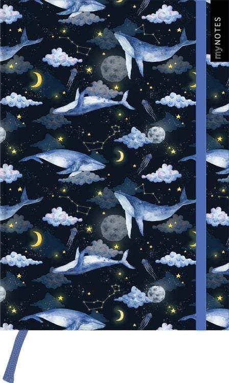 Produktbild: MyNOTES Notizbuch A5: Cosmic Whale