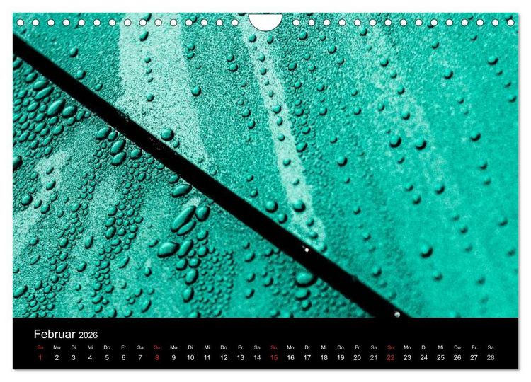 Produktbild: Lamborghini im Regen (Wandkalender 2026 DIN A4 quer), CALVENDO Monatskalender