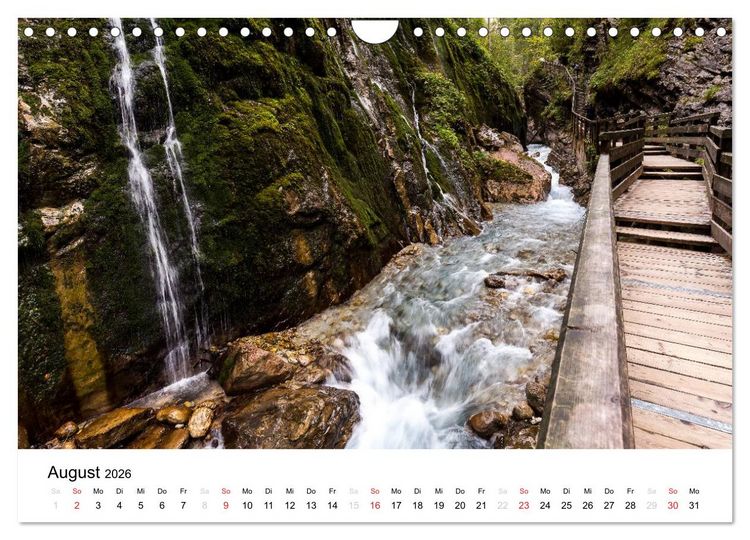 Produktbild: Reizvolle Gew&auml;sser im Berchtesgadener Land (Wandkalender 2026 DIN A4 quer), CALVENDO Monatskalender