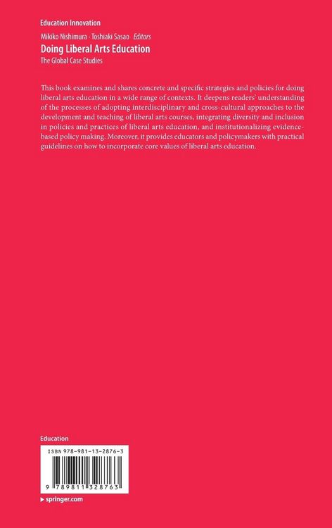 Produktbild: Doing Liberal Arts Education