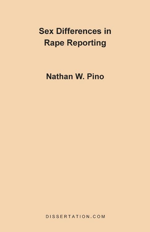 Produktbild: Sex Differences in Rape Reporting