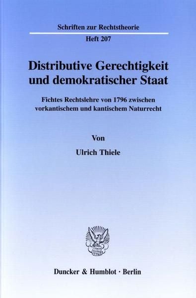 Produktbild: Distributive Gerechtigkeit und demokratischer Staat