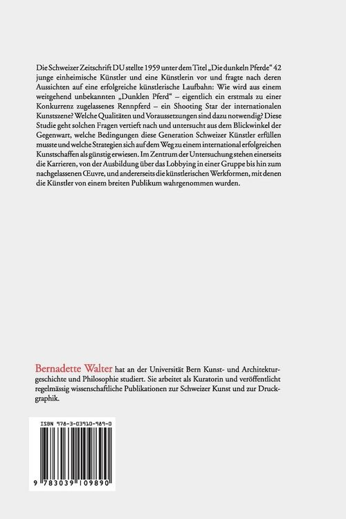 Produktbild: &laquo;Dunkle Pferde&raquo;