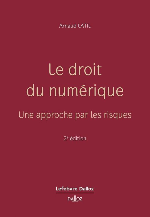 Produktbild: Le Droit du Numerique : Une Approche Par les Risques (2e Edition)