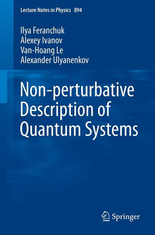 Produktbild: Non-perturbative Description of Quantum Systems